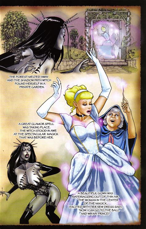 Witch of the black rose comic strip